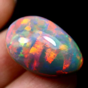 Opale base sombre d'Ethipie cabochon Top Grade 11,05cts