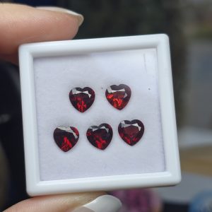 Lot de Grenat Rhodolite naturel de Madagascar